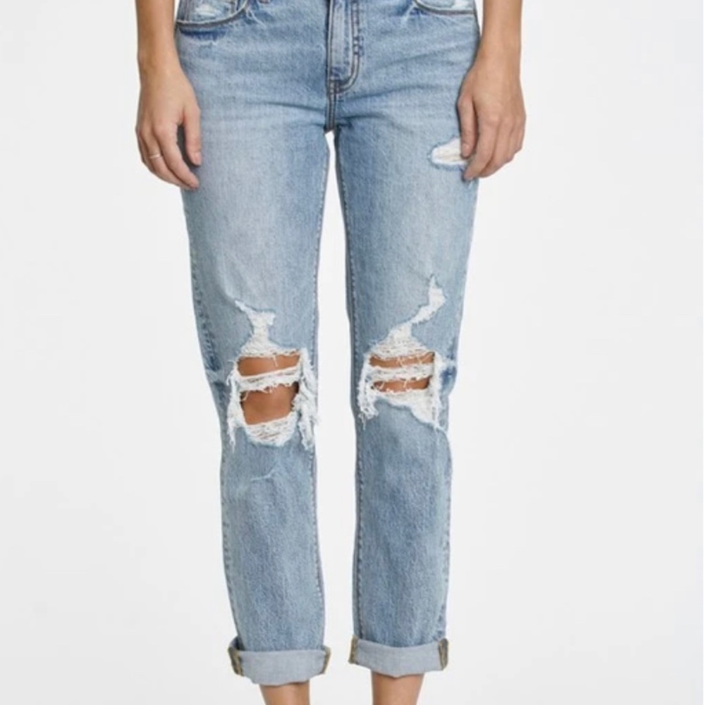 Eunina Frankie Midrise Girlfriend Jeans Size 1